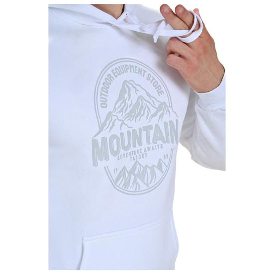 Target Ανδρικό φούτερ Fleece Hoodie ''Mountain''